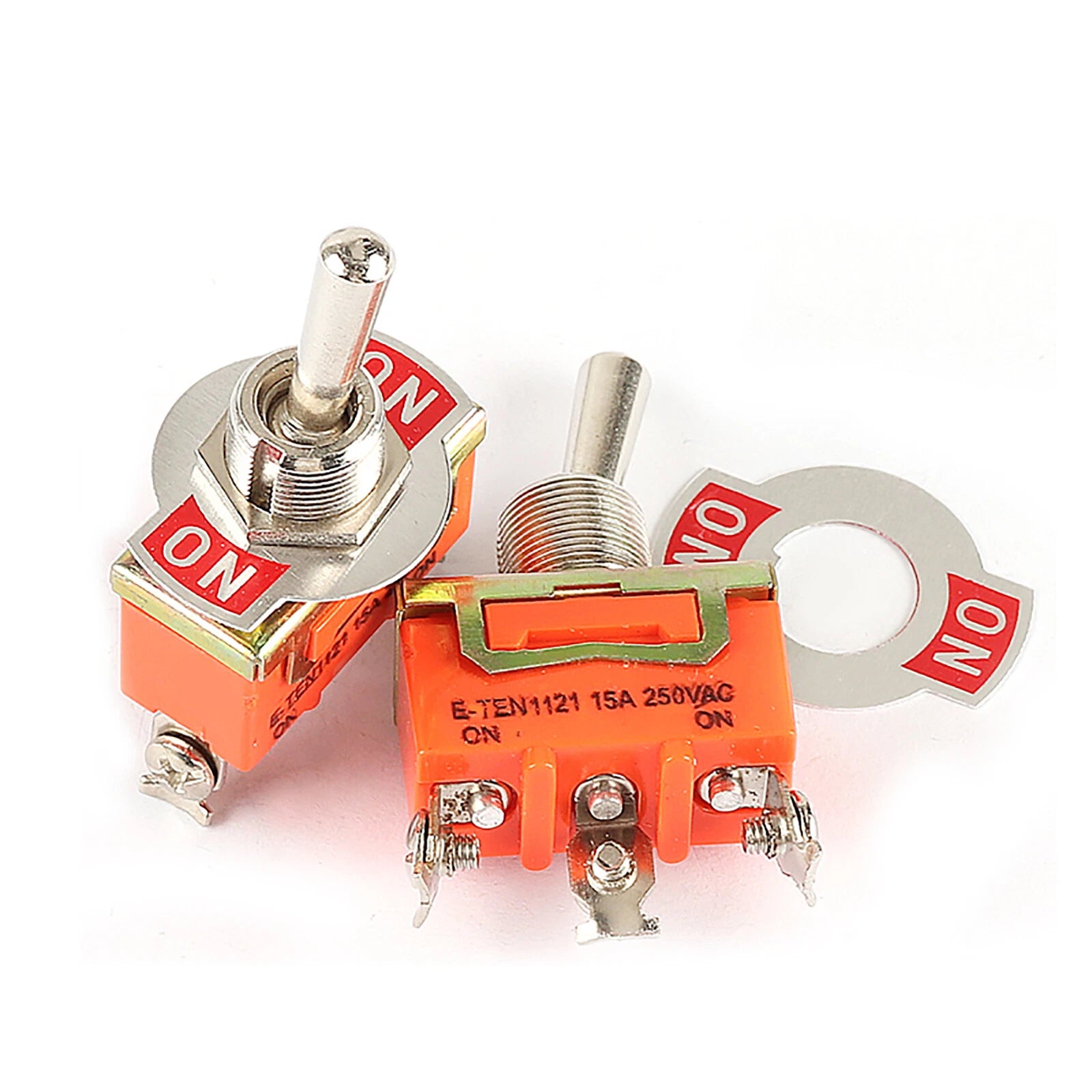 Heavy Duty Toggle Switch — 2 to 12 Position SPST/DPDT, 15A–25A, ON-OFF & ON-OFF-ON