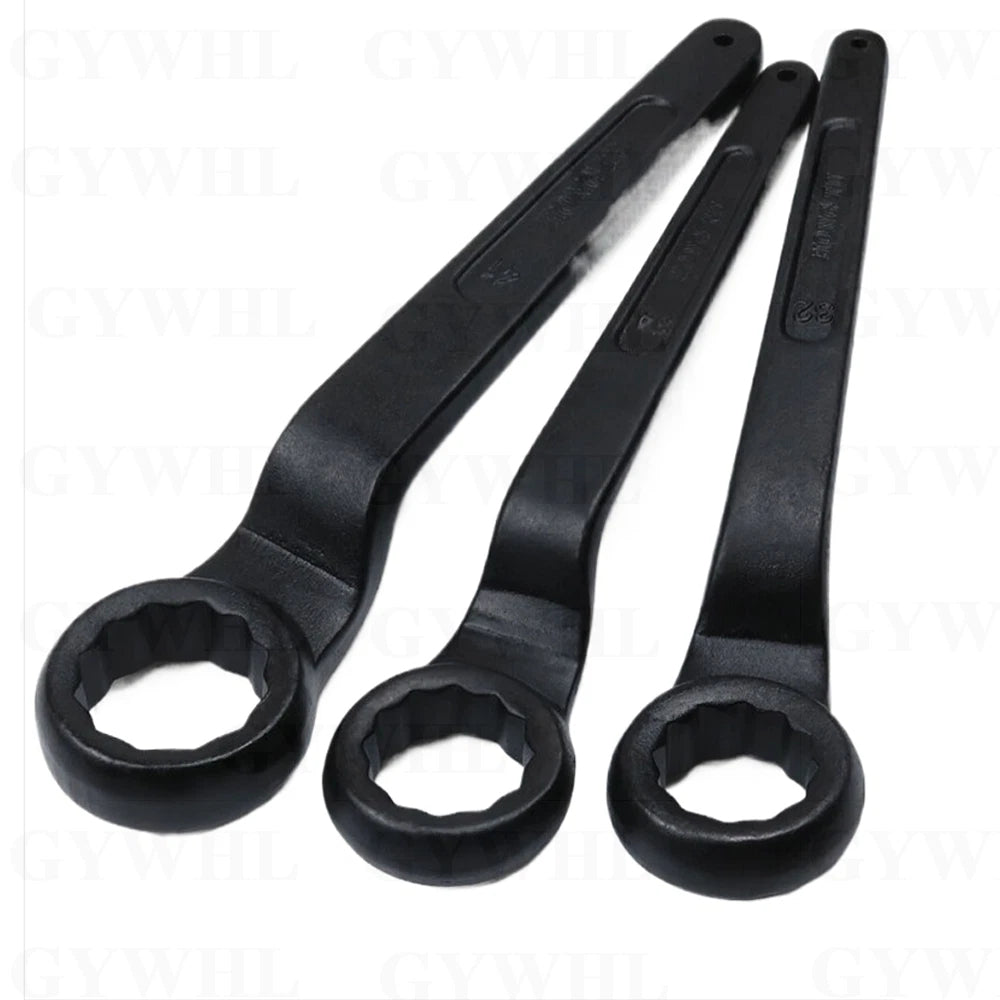 Slogging Striking Wrench Spanner Offset Box End Ring Type Wrench Carbon Steel