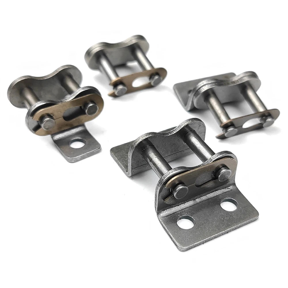 08B 10A 12A 16A Carbon steel Roller Chain Joint Drive Chain Link with Bent Ear