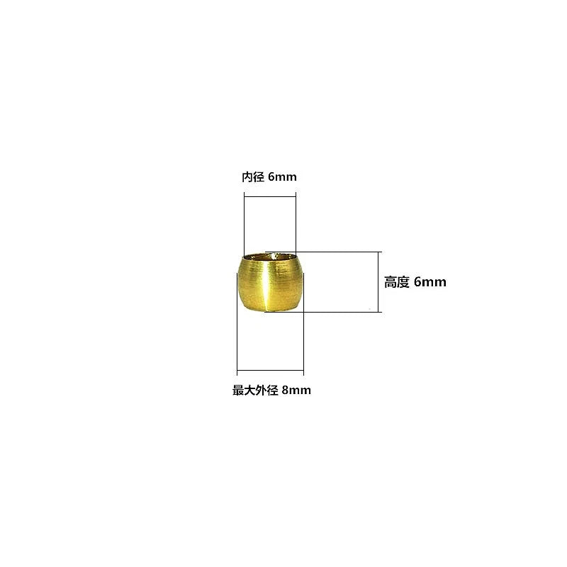 Brass Compression Rings Olives — Metric Sealing Rings for Copper Tube Fittings