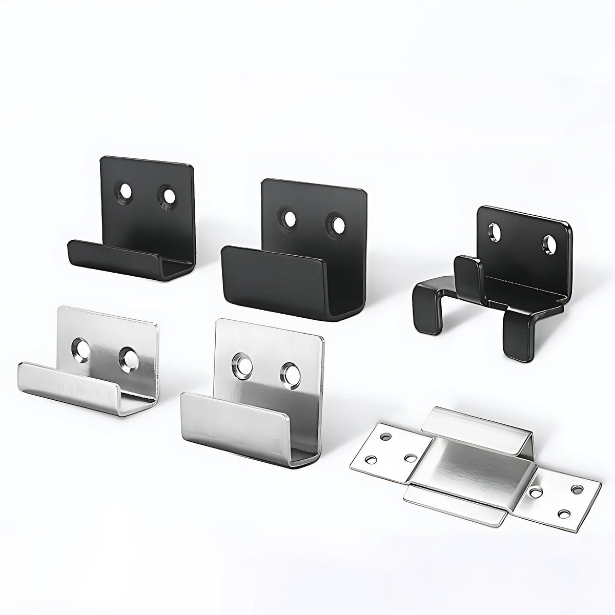 U Shaped Brackets Flat Hooks Stainless Hooks Ceramic Tile Display Bracket