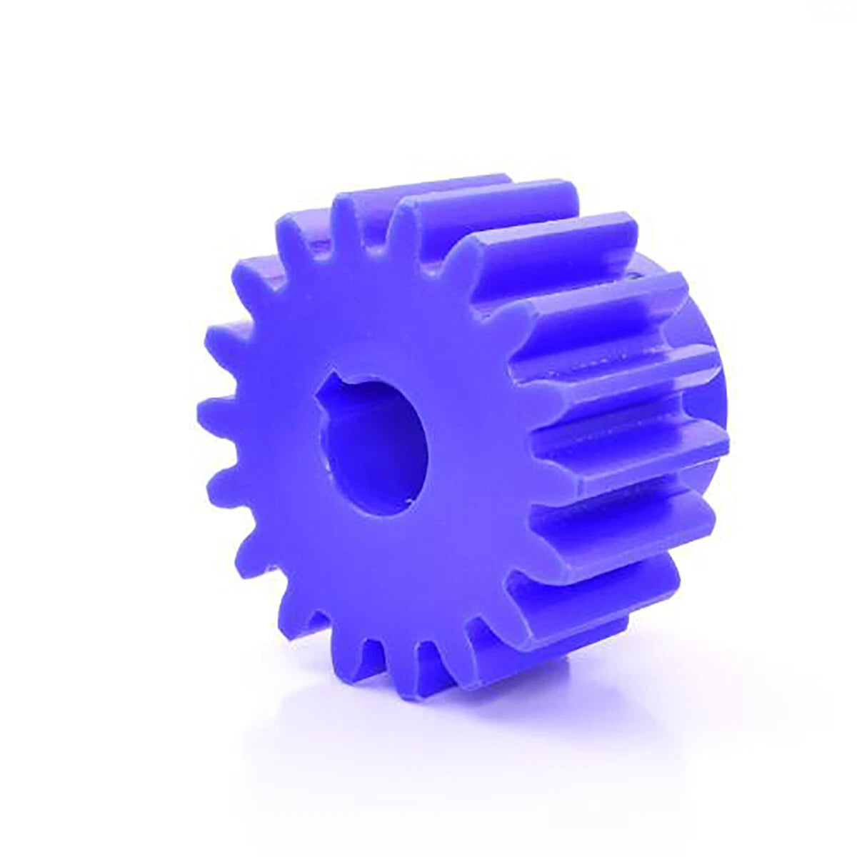 1/1.5/2/3 Mod Spur Gear Plastic Nylon Gear 10-60T Teeth Transmission Gear w/Step