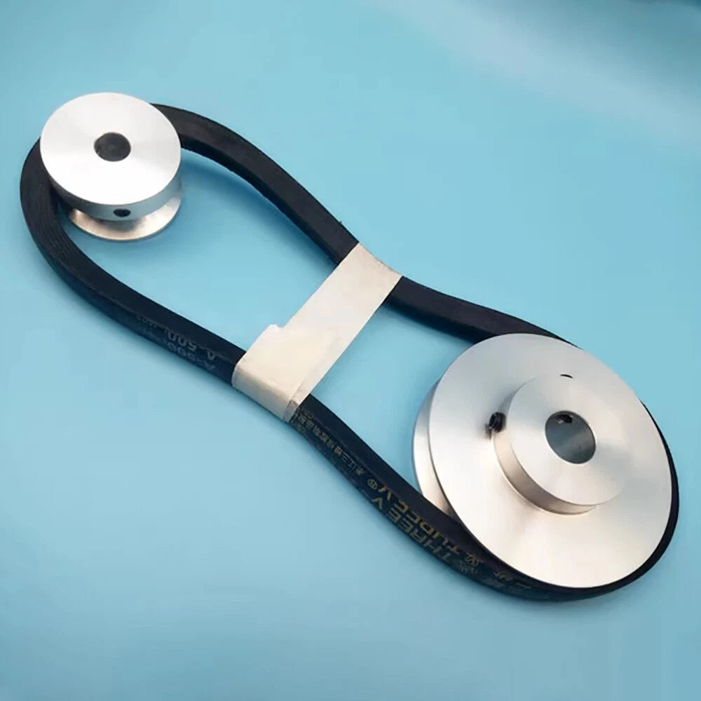 OD 50/60/80/100mm Pulley Aluminum V Single Groove Pulleys Wheels for B-Type Belt