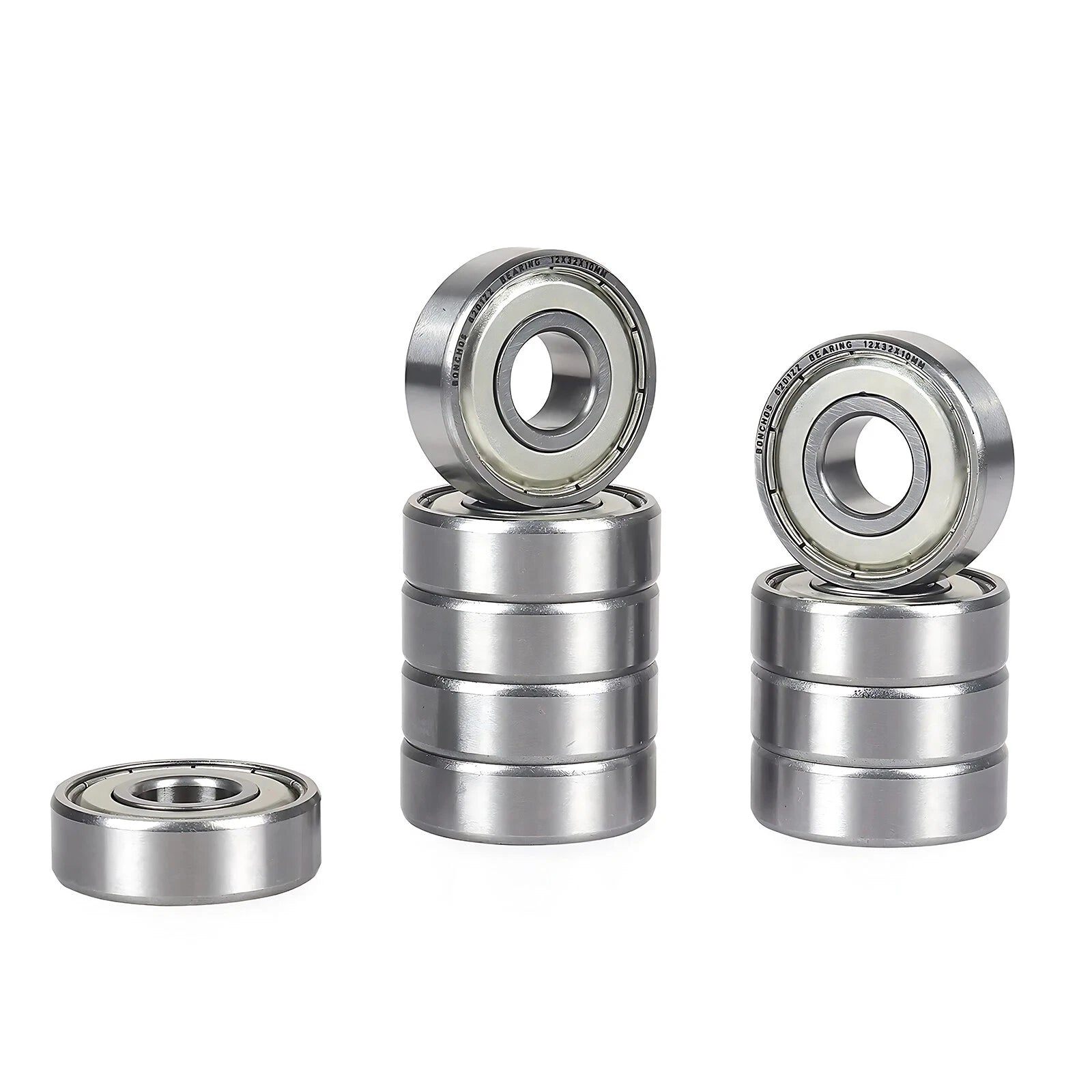 Bearings 6000-6206 6300-6320 2RS/ZZ Series Deep Groove Ball Bearing 77 Size