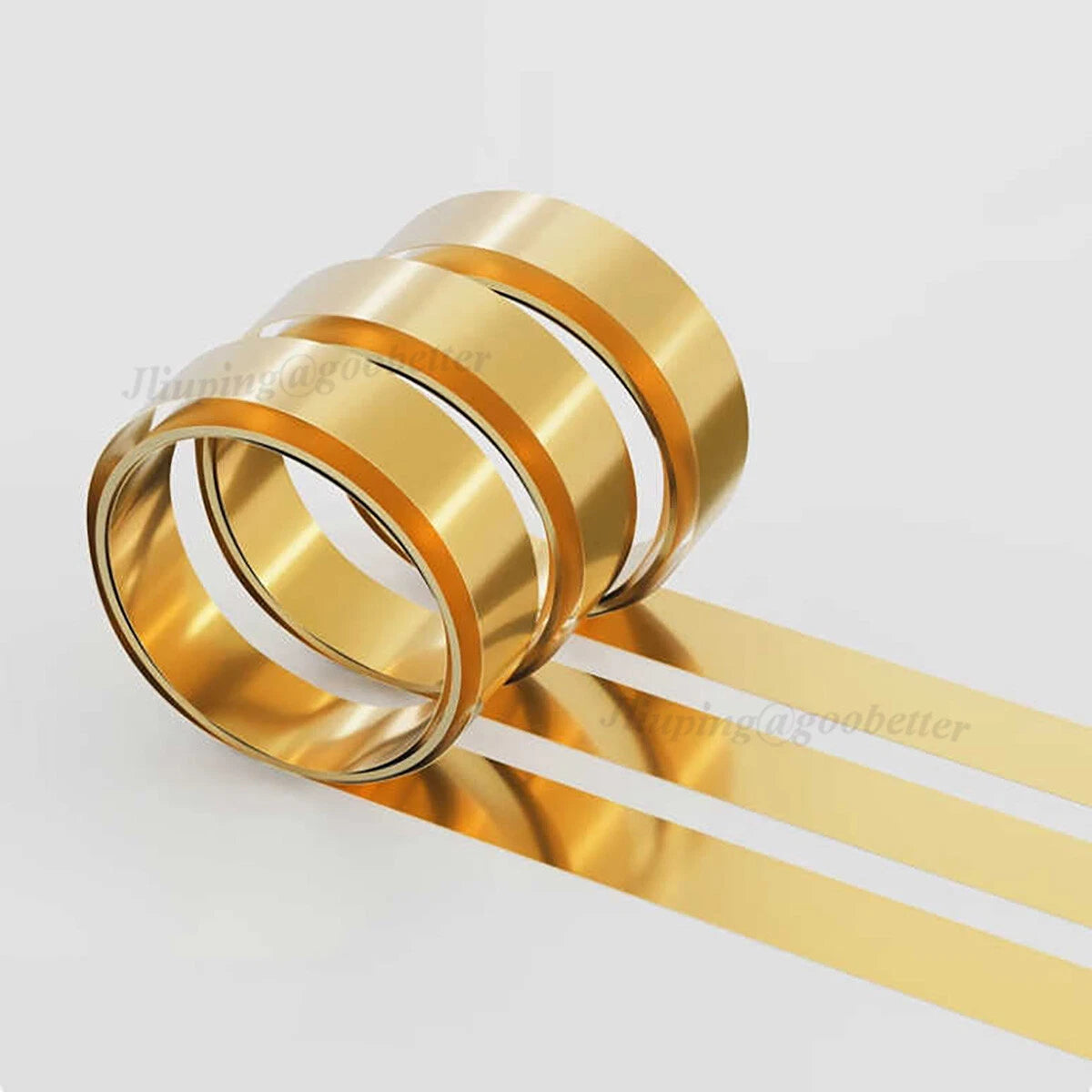 Brass Sheet Roll Metal Foil Plate Strip Thickness 0.2mm Width 5mm-400mm by Meter
