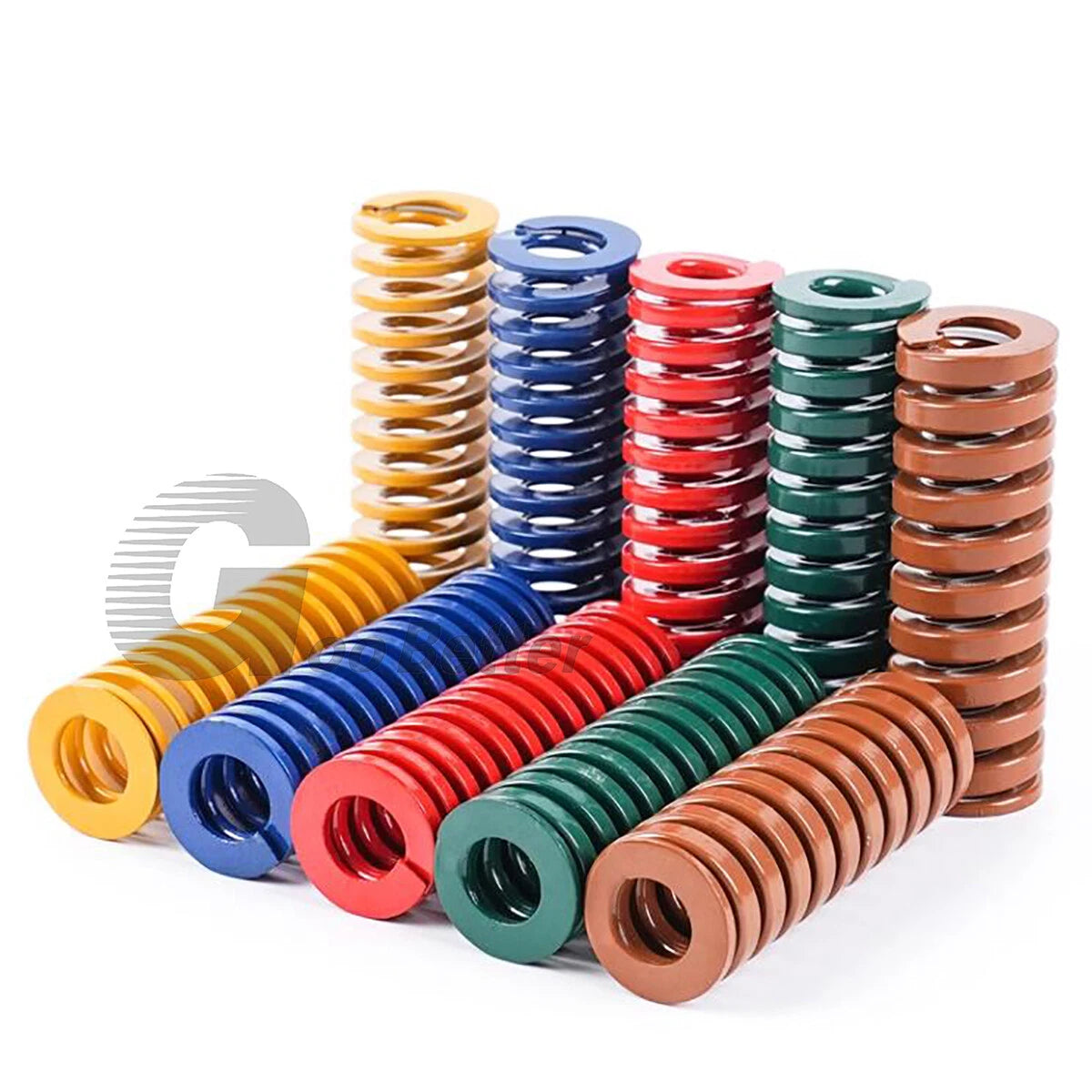 OD 8mm/ID 4mm Die Springs Compression Mould Spring Light/Medium/Heavy Load Duty