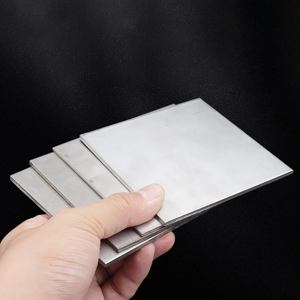 TC4 Titanium Plate Alloy Grade 5 Panel Metal Sheet 0.1mm 0.2mm - 30mm Thick CNC