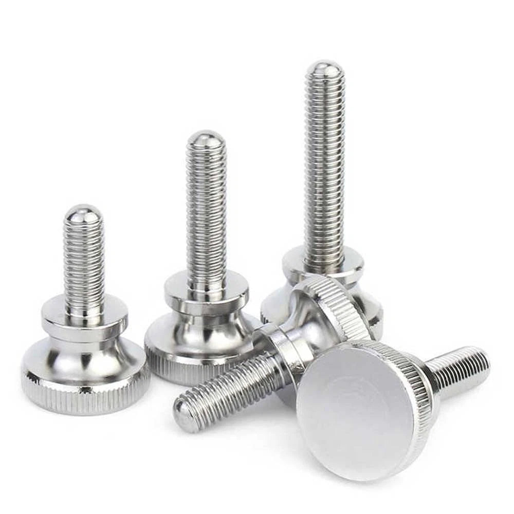 Knurled Thumb Screws A2 Stainless Steel — Hand Tighten Bolts M2 to M12
