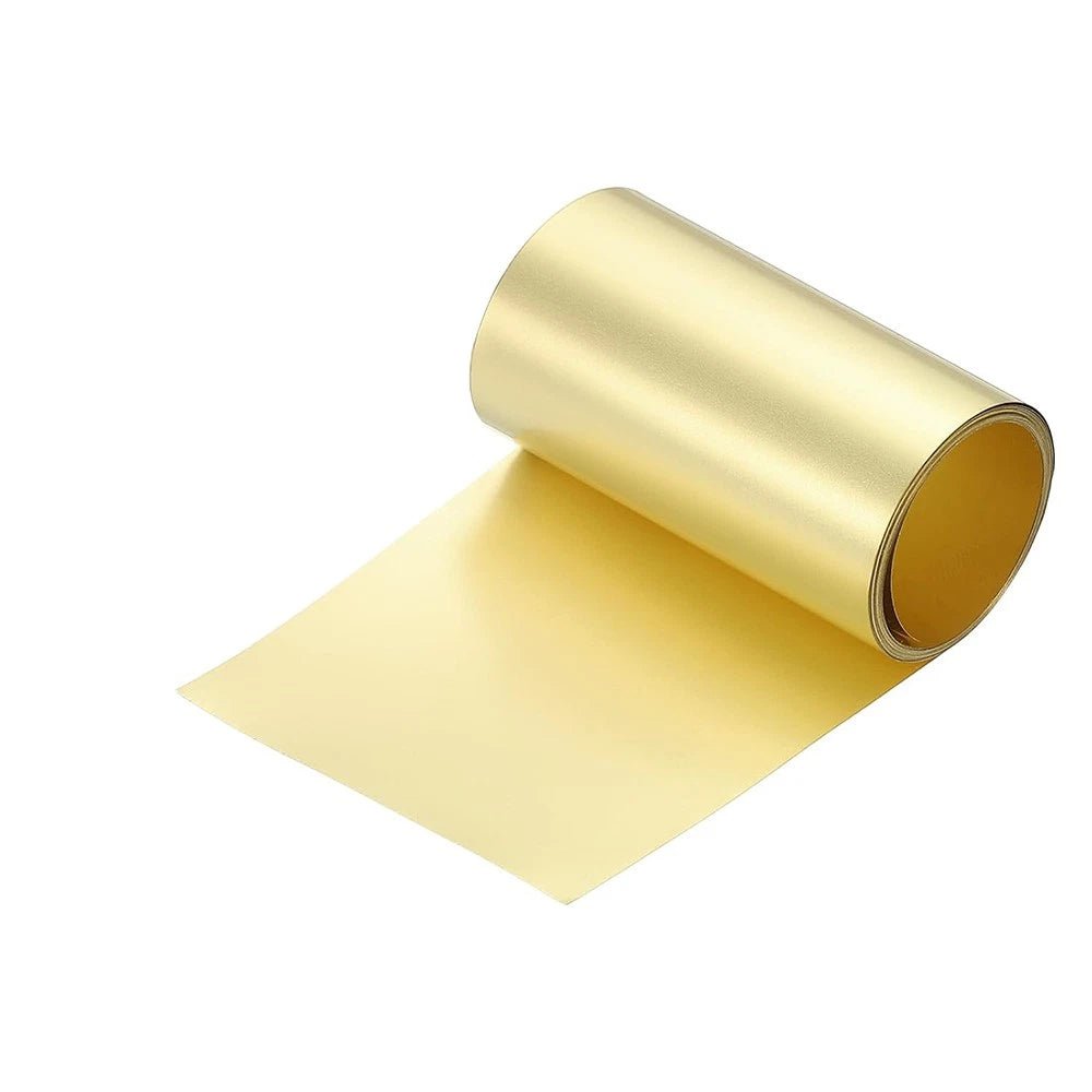 Thin Brass Sheet Roll Metal Foil Shim Plate Thick 0.01mm-0.1mm Model Making - HomeDIYer