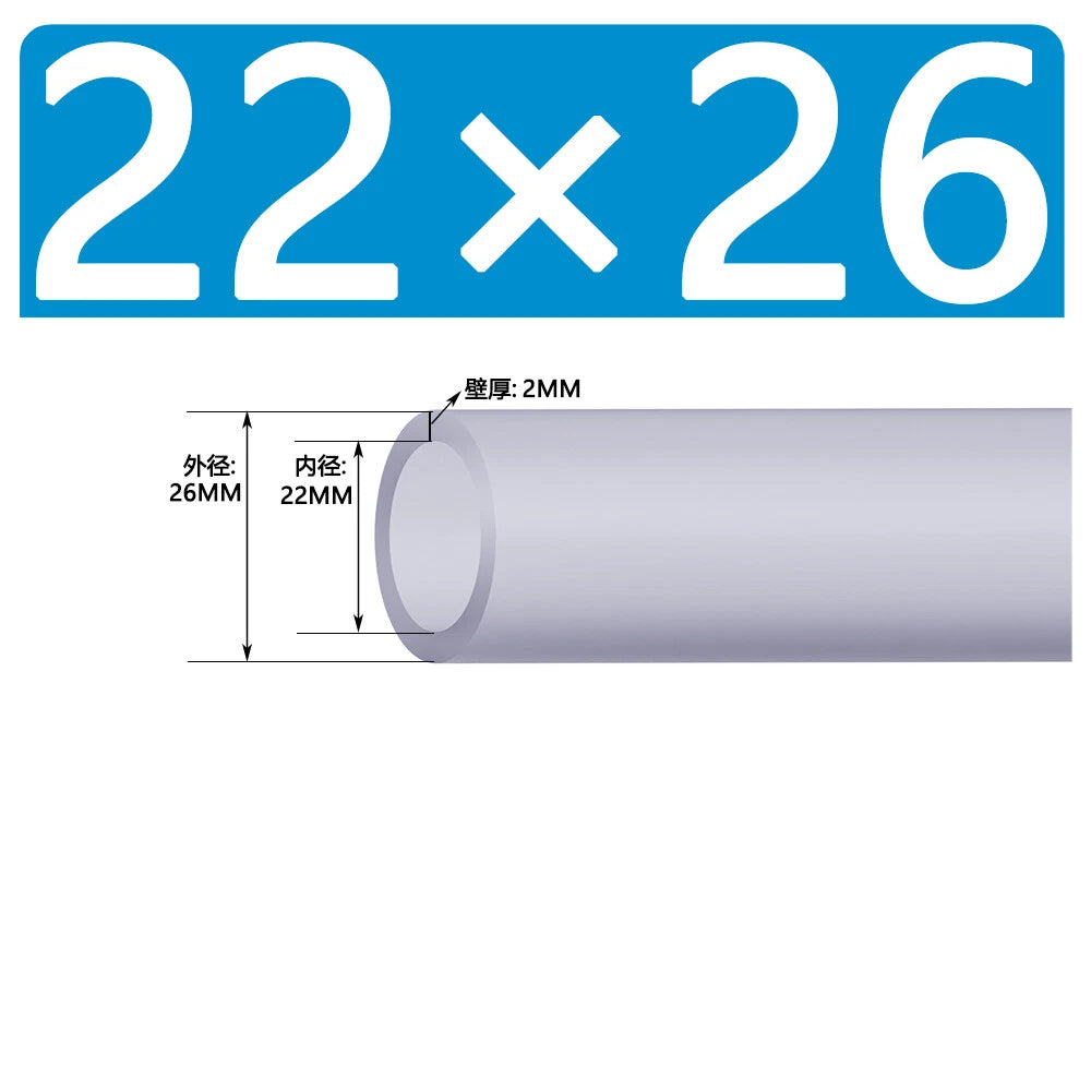 Food Grade Clear Silicone Tube Beer Milk Hose Pipe Soft Rubber ID 0.5mm - 38mm