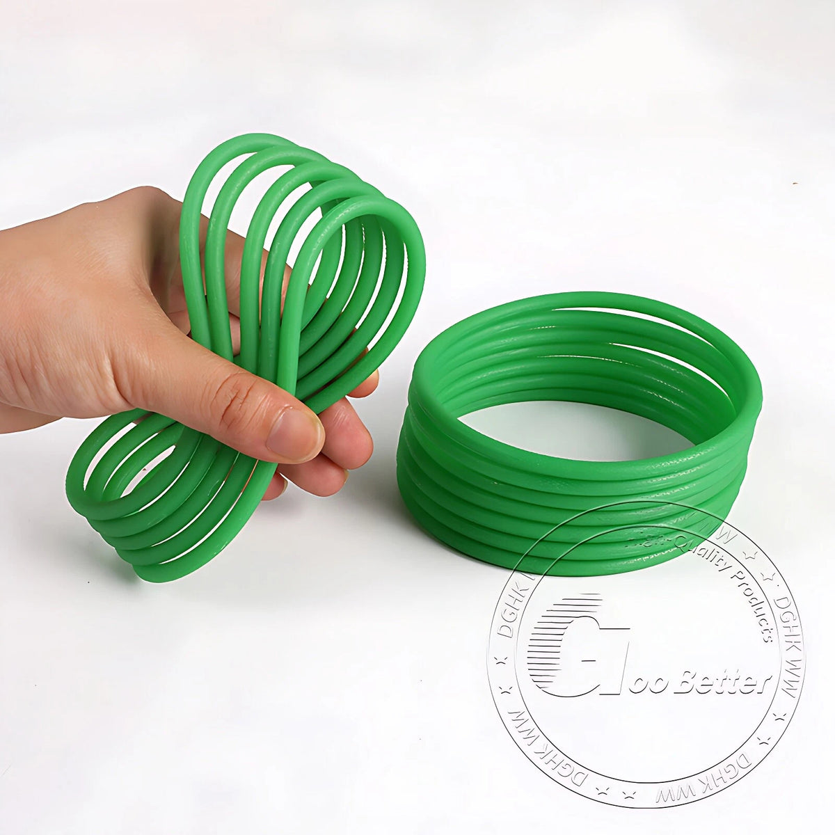 PU Solid Round Belt Polyurethane Close Loop Drive Belting Wire Dia 2-10mm O Ring