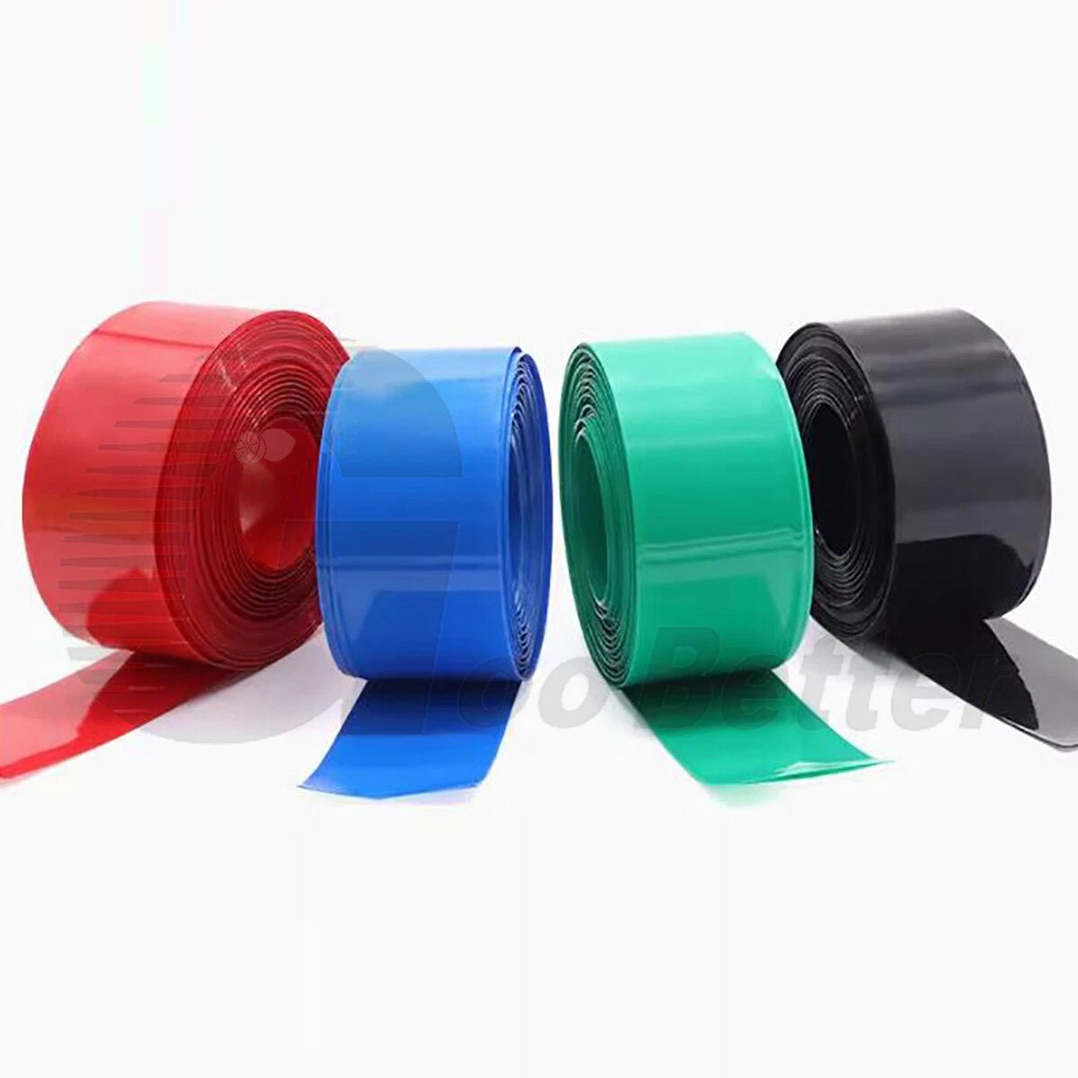 PVC Heat Shrink Tubing for RC Battery Packs — 55mm to 103mm, Multiple Colors - HomeDIYer