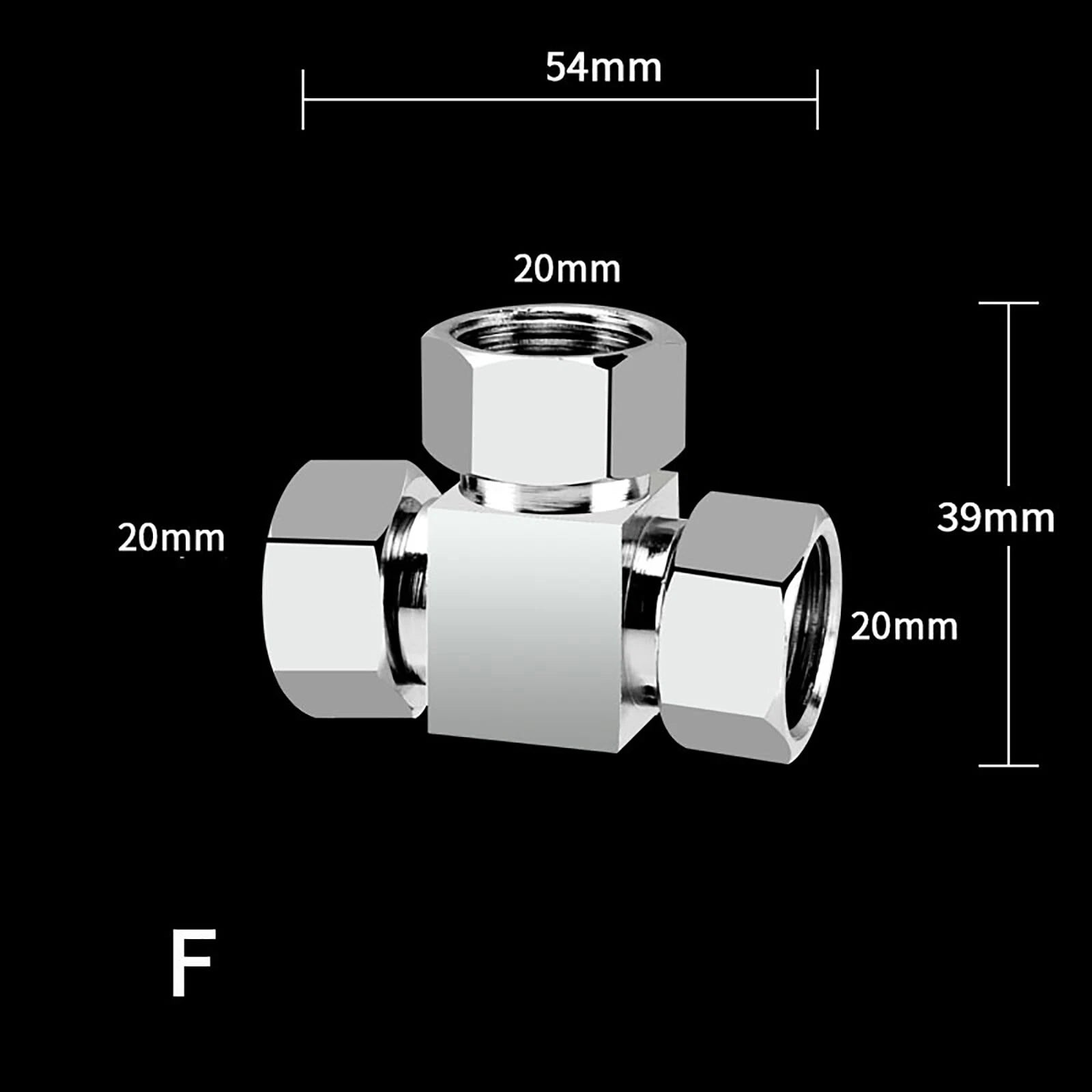 1/2" BSP Brass Pipe Fittings — T Piece, Elbow, Y Piece & Cross Connector