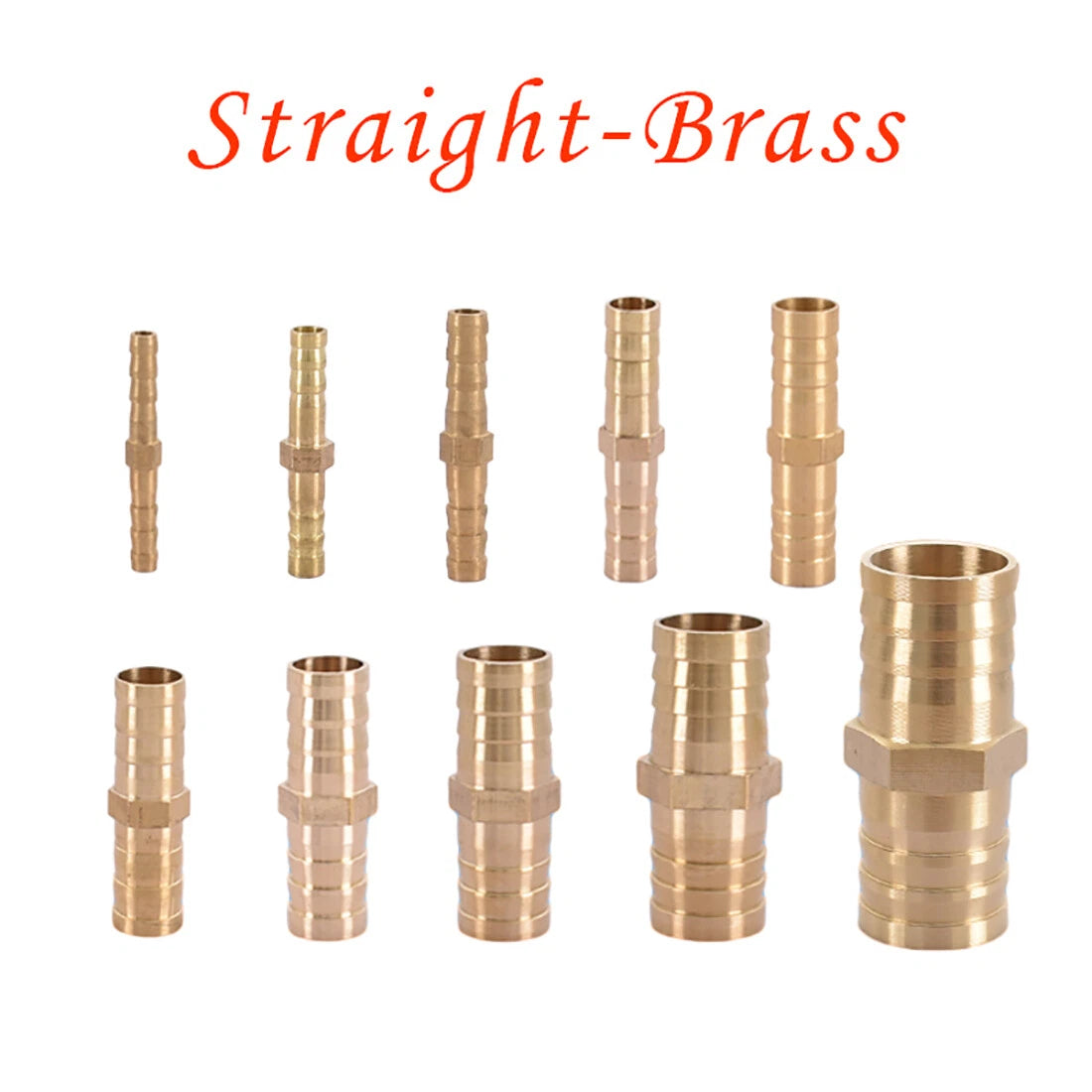 BSP Hose Barb Fittings — Brass & Stainless Steel, Male/Female Thread, Elbow, T, Y, Cross