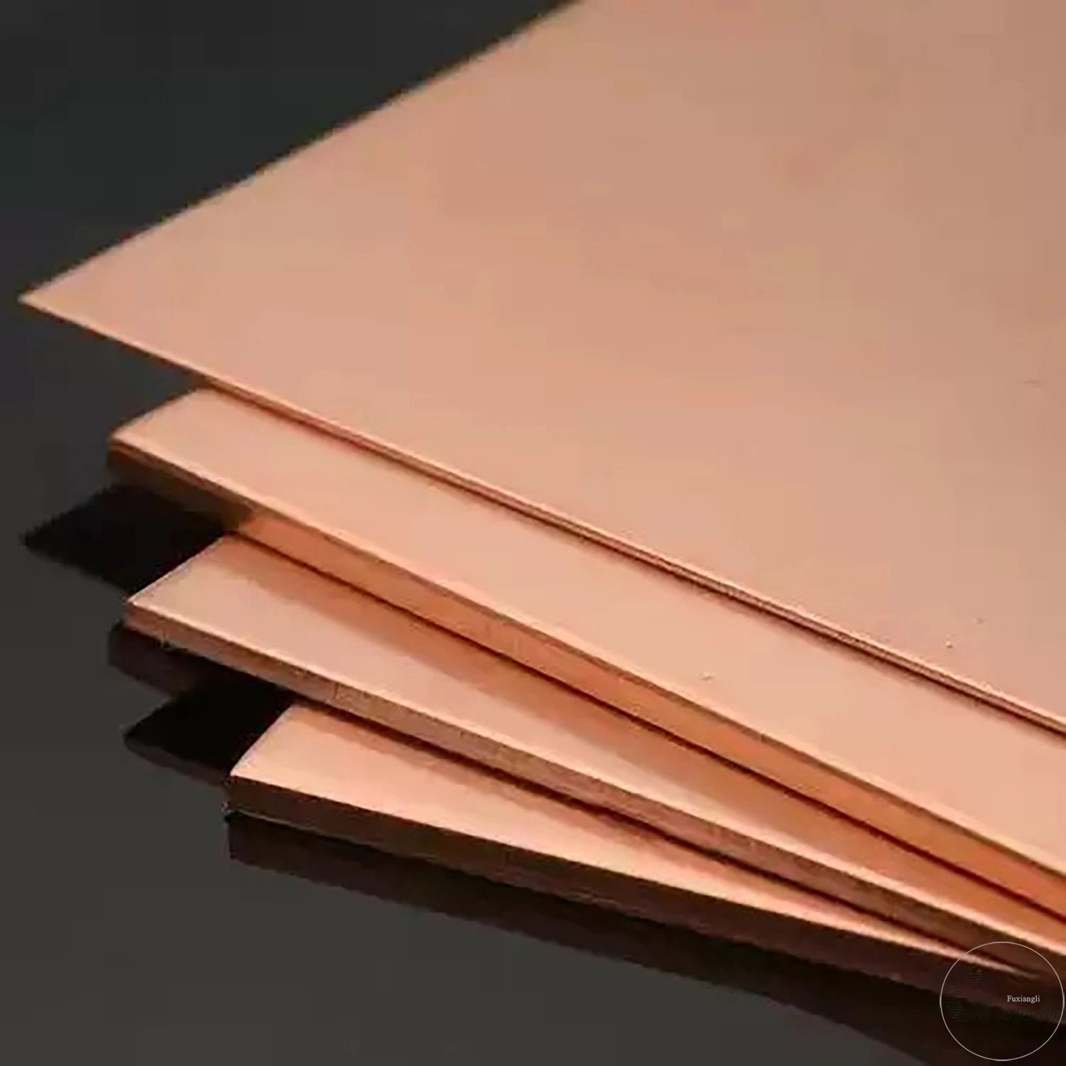 T2 Pure Copper 99.9% Sheet Plate Thick 4mm to 10mm Models making Customisable