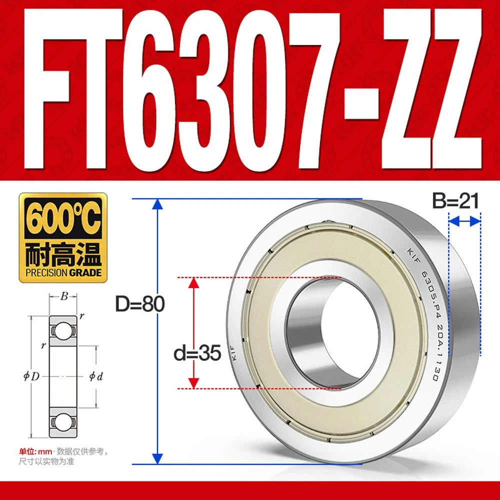 Deep Groove Ball Bearing Bearings Inner-Ø 10/12/15/17/20/25/30/35mm Various Size