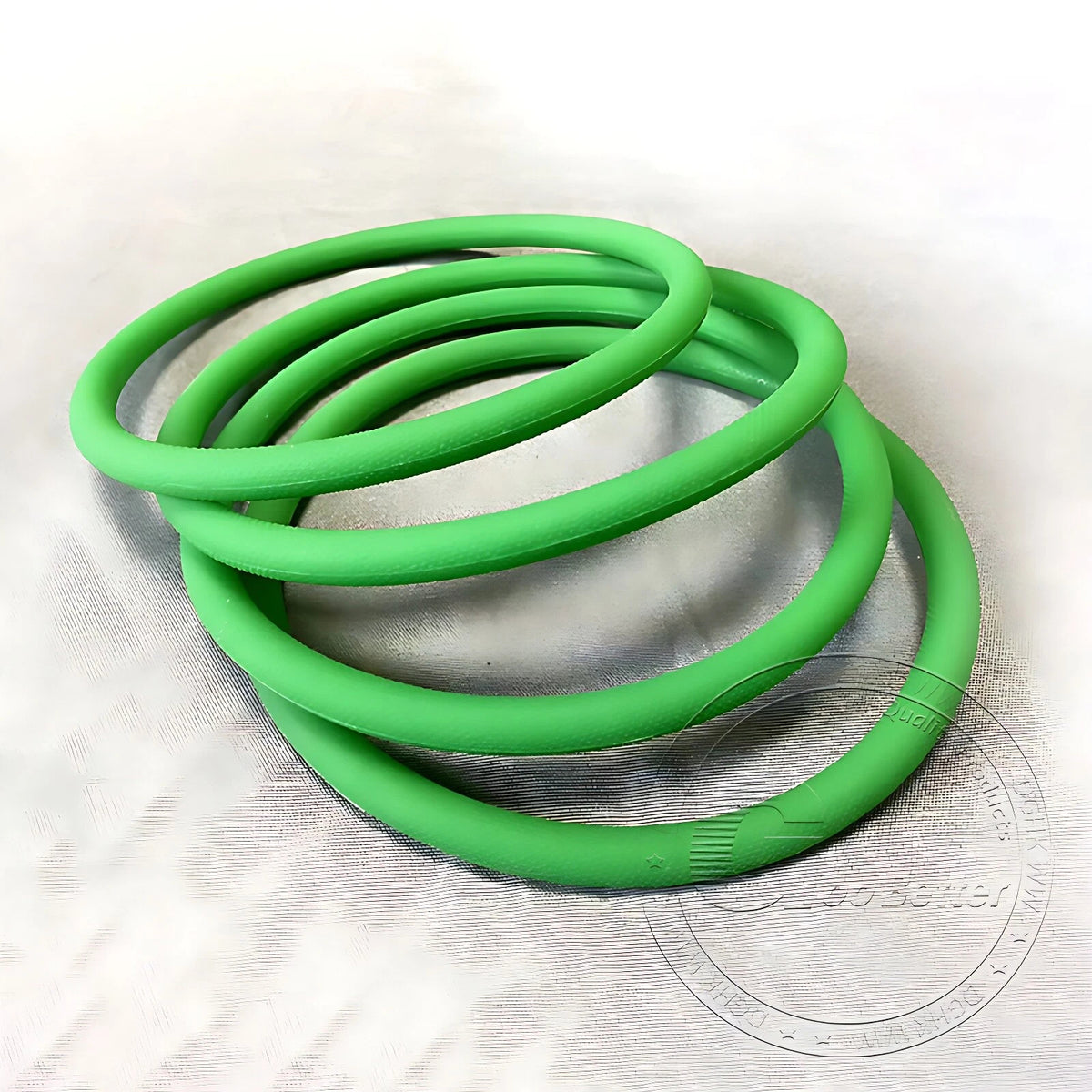PU Solid Round Belt Polyurethane Close Loop Drive Belting Wire Dia 2-10mm O Ring