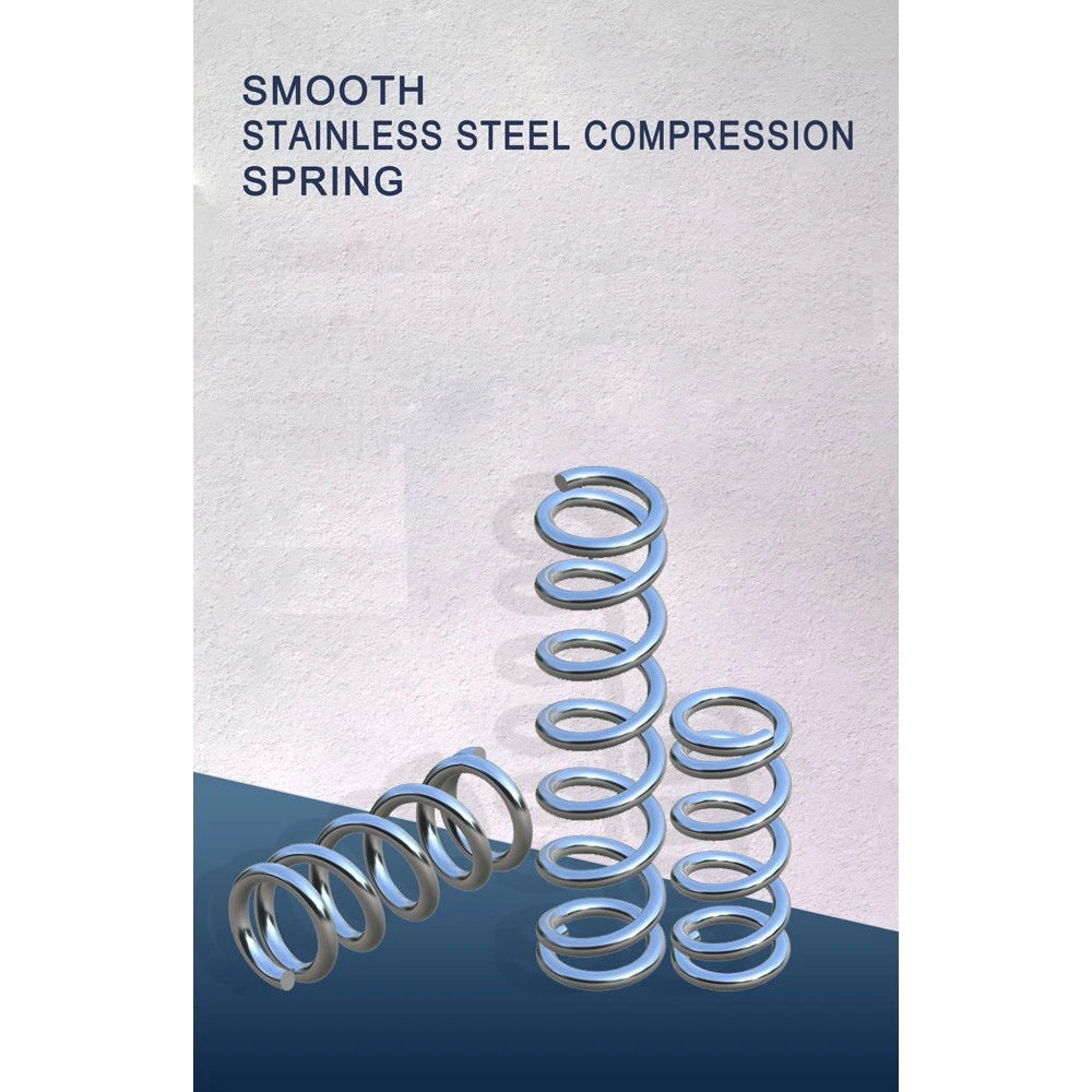 Compression Spring Wire Dia 0.2-0.4mm &OD 2-12mm & 5-305mm Length Pressure Small