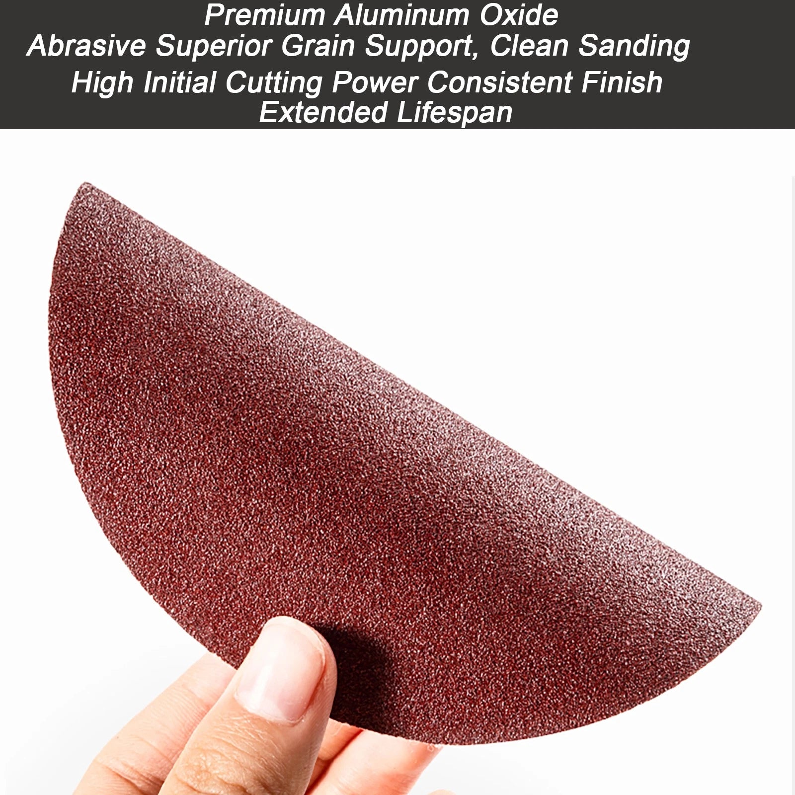 75mm - 225mm Wet & Dry Sanding Discs Sandpaper Film Hook and Loop Pads All Grit