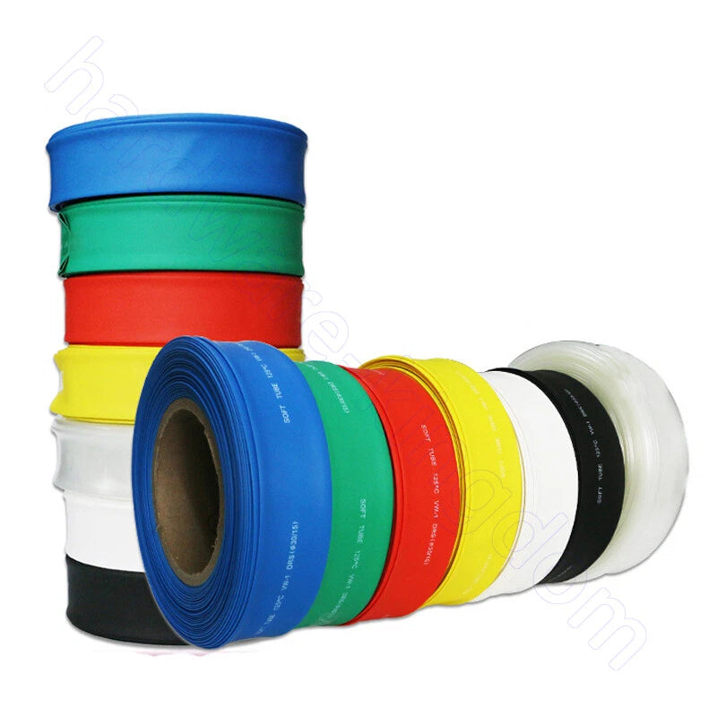 Black Heat Shrink Tubing — 2:1, 3:1 & 4:1 Shrink Ratio | Ø0.6mm to Ø210mm