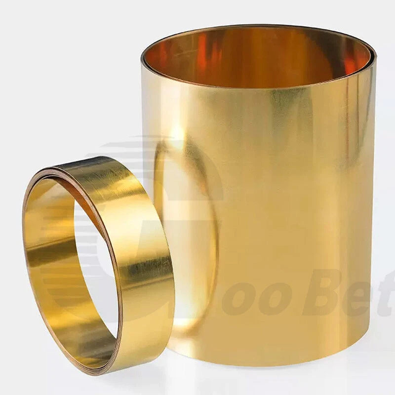 Thickness 0.5mm Brass Metal Sheets Foil Plate Strip Band Roll H62 Various Sizes