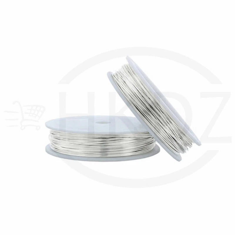 High Purity Silver Wire Ag99.99% Electrochemical Conductive Metal Wire 0.025-2mm