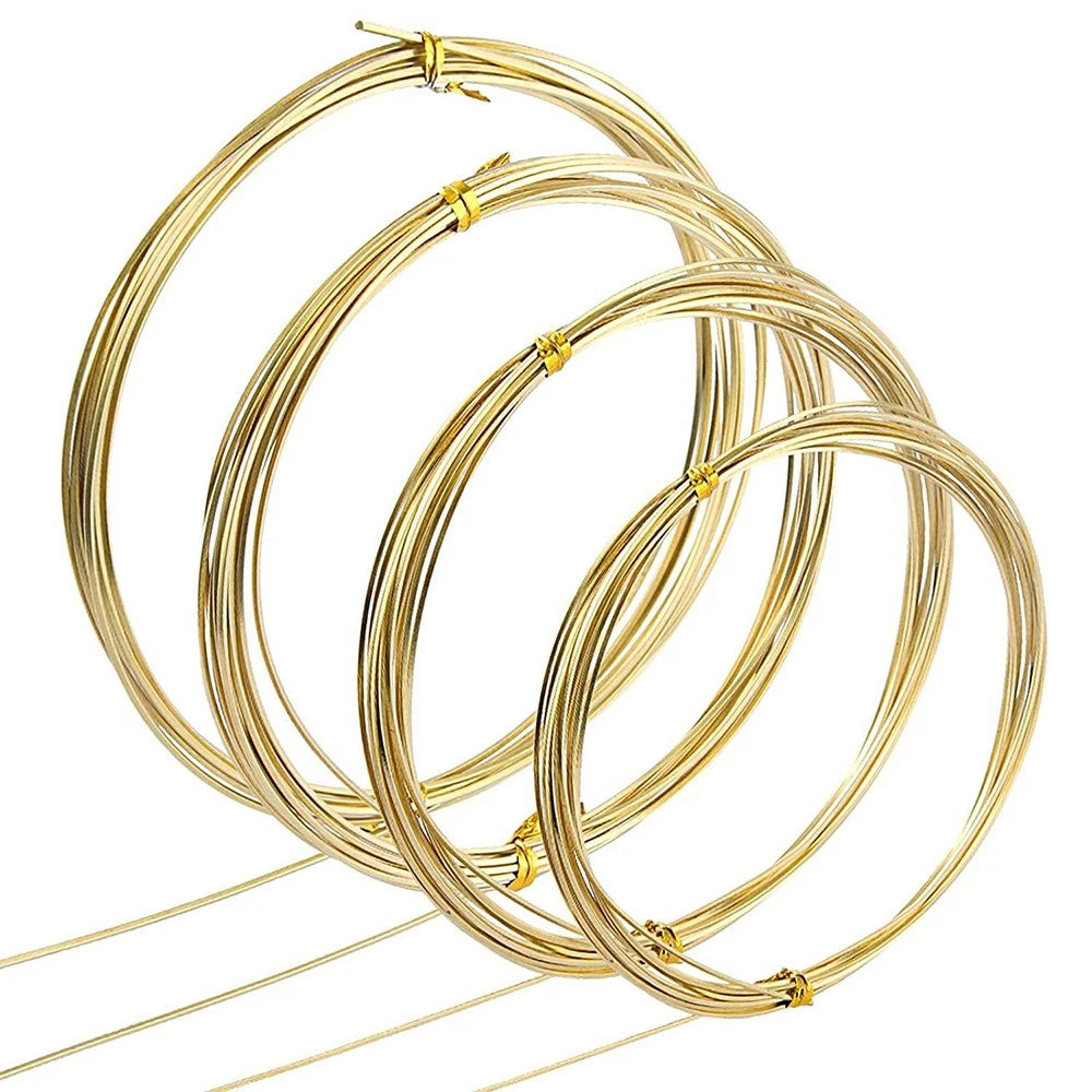 Craft Wire Stainless Steel-Brass-Copper-Aluminium-Titanium Metal Wires