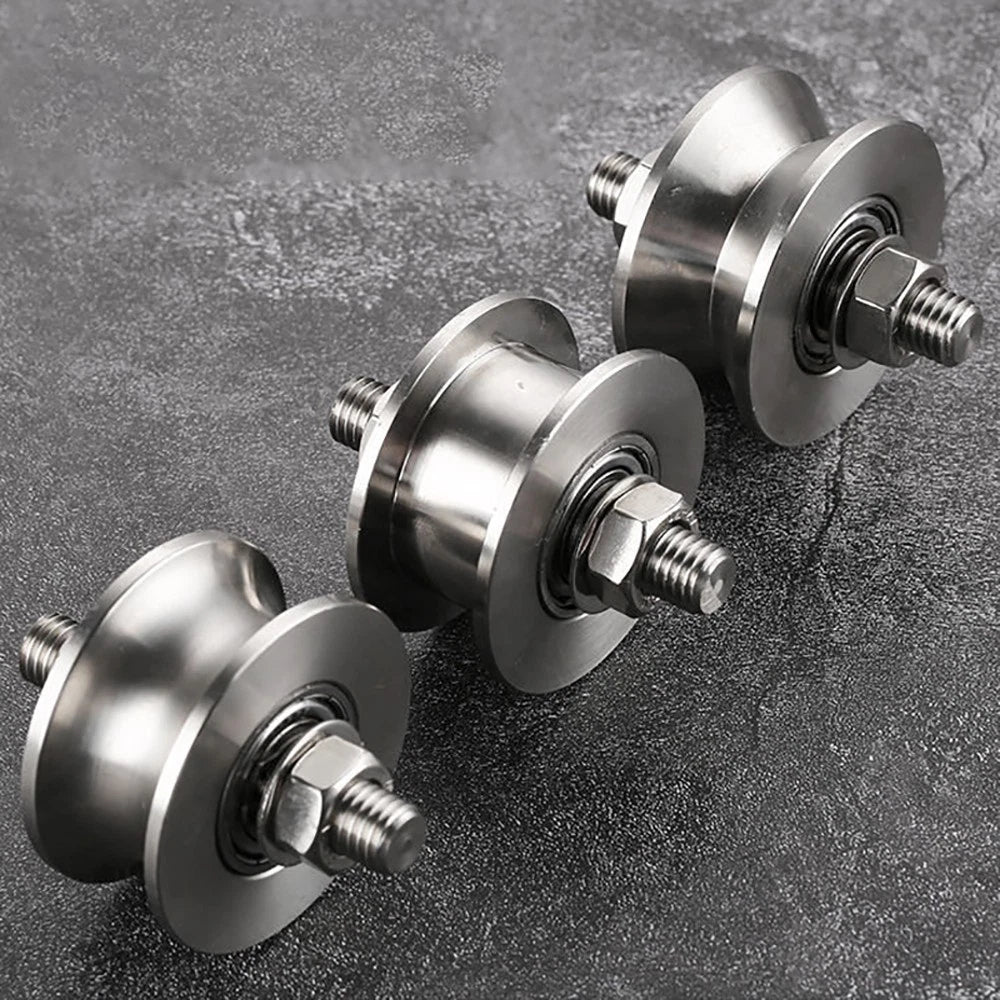 Track Linear Shaft Roller Bearing U V H Groove Steel Wheel Metal Pulley Sliding