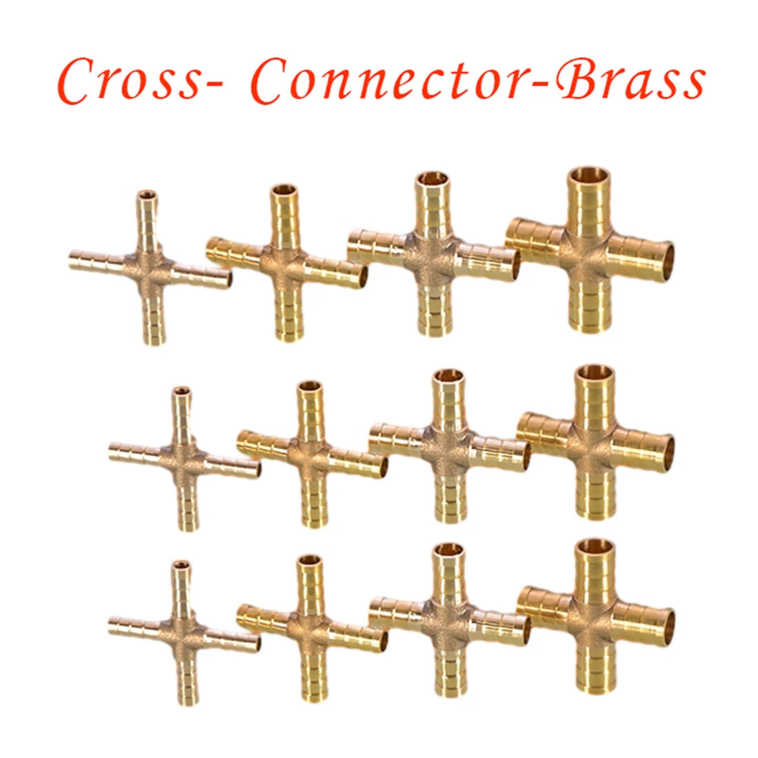 BSP Hose Barb Fittings — Brass & Stainless Steel, Male/Female Thread, Elbow, T, Y, Cross