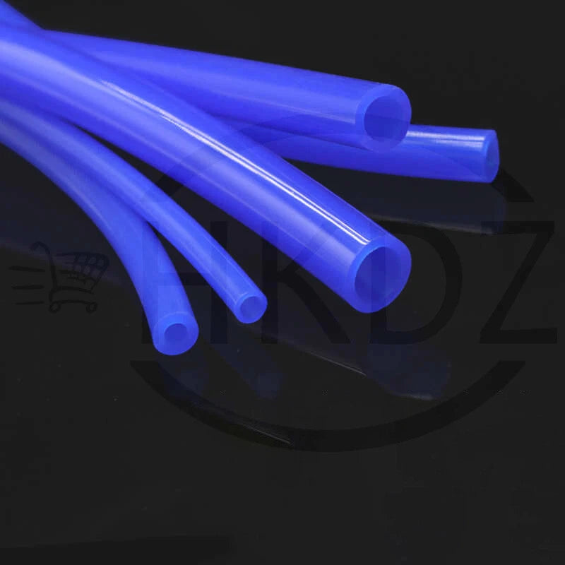 Food Grade Silicone Tubing – Flexible Vacuum Hose Pipe, ID 0.5mm–38mm, Blue