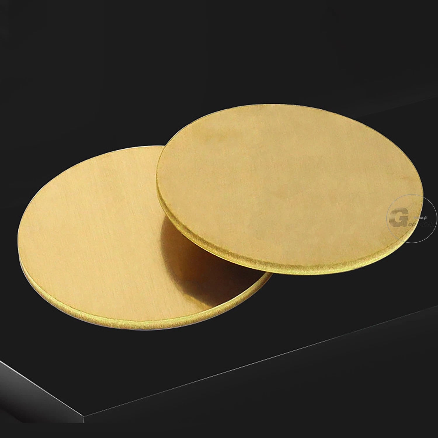 H62 Brass Solids Discs Blanks Metal Round Sheets OD10mm to 200mm Thick 5mm 6mm