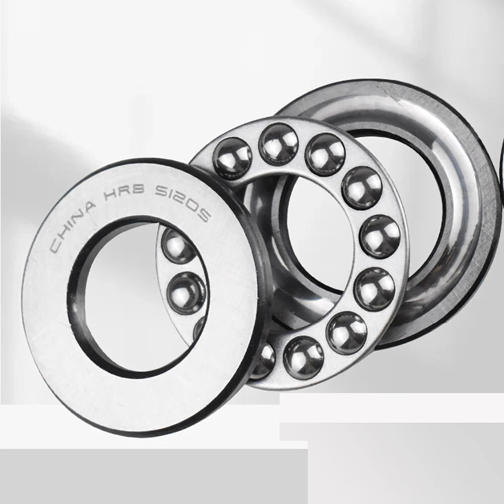 Single Direction 51100 ~ 51311 Axial Thrust Ball Bearings, Hole Dia. 10 ~ 140mm