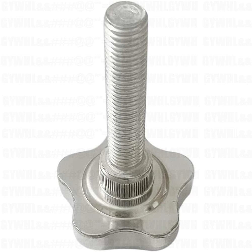 Thread Star Knobs Clamping Knob Grip Stainless Knurled Thumb Handle Knobs Screws