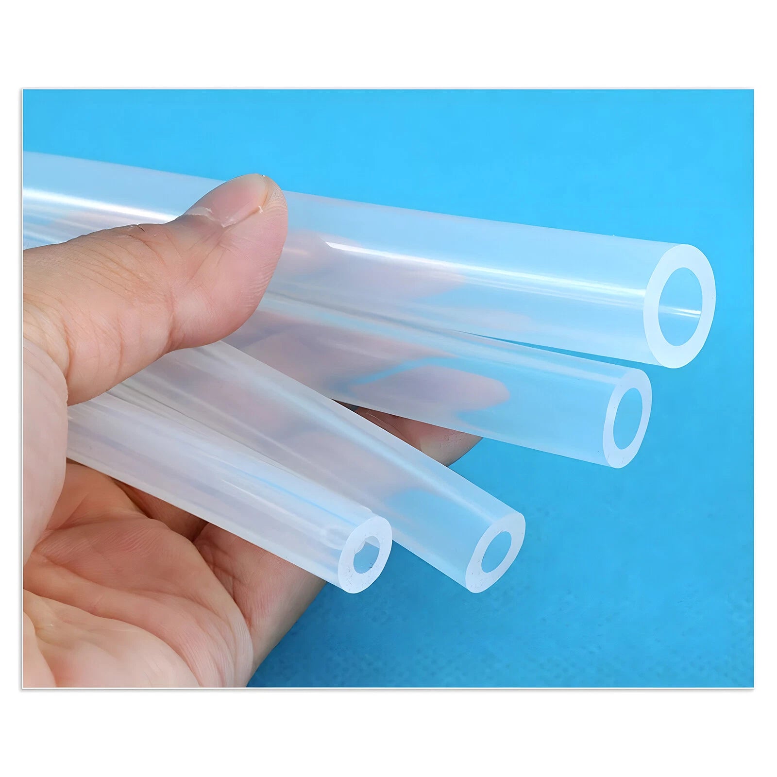 Food Grade Clear Translucent Silicone Tube Beer Milk Hose Pipe Soft Rubber