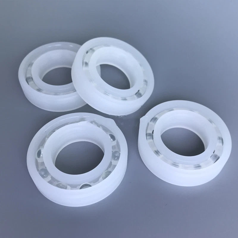 PP Plastic Bearings Deep Groove Ball Bearings Corrosion Resistant -30° to 140°C