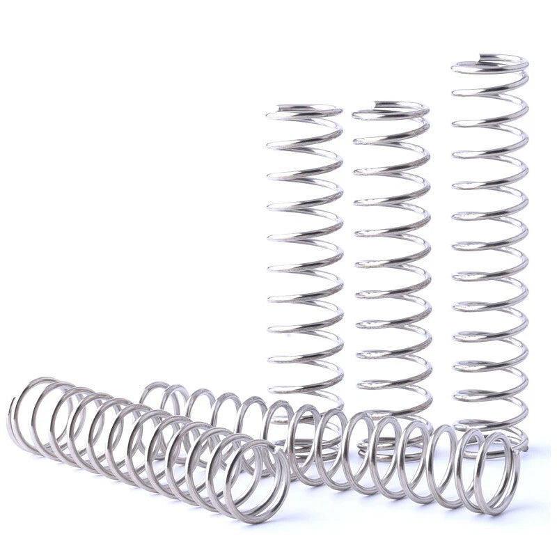 2mm Wire Dia Compression Spring 24-30mm Dia 10-200mm Length A2 Stainless Steel