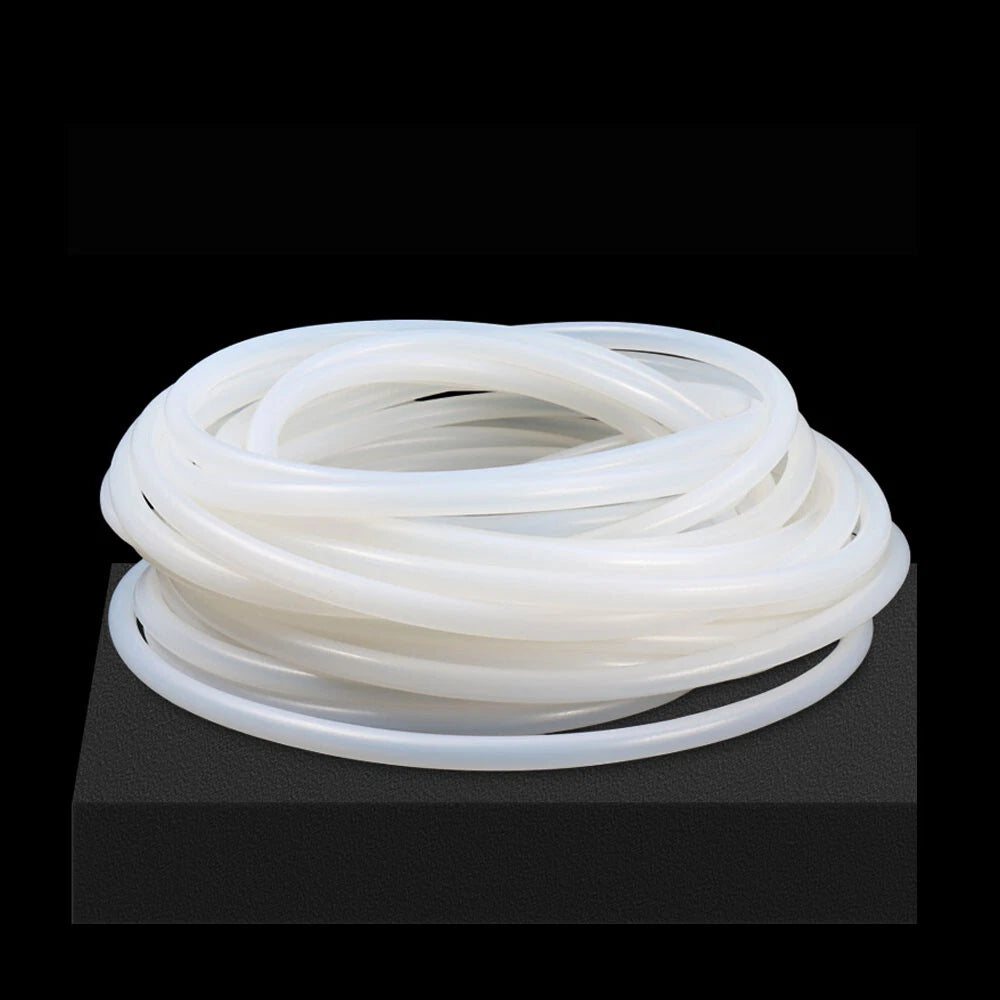 Food Grade Clear Silicone Tube — Odorless Flexible Rubber Hose for Milk, Beer & Water