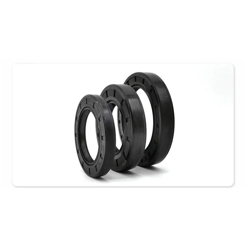 TC Oil Seal Ring NBR Rubber Double Lip Rotary Shaft Seal — ID 38–170mm