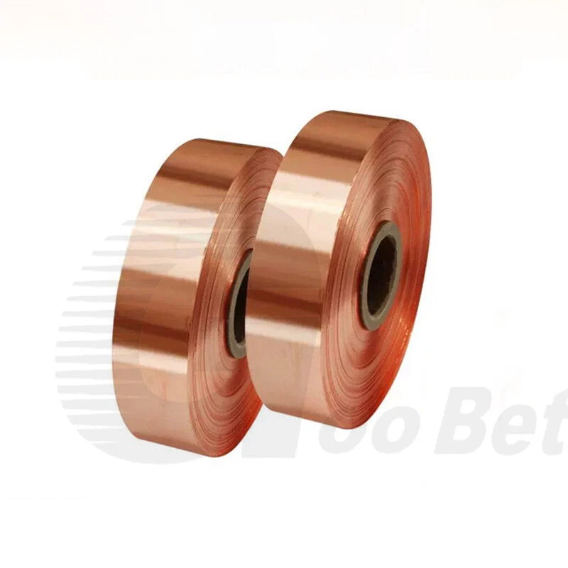 99.9% Pure Copper T2 Cu Metal Sheet Foil Plate Strip Band Thick 0.1mm-0.15mm