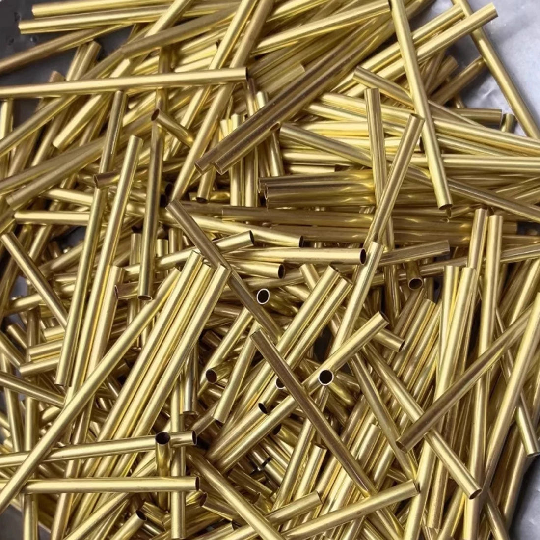 Brass Round Tube Pipe Hollow Spacers Standoff Bush Wall Thickn 0.5mm Many Sizes