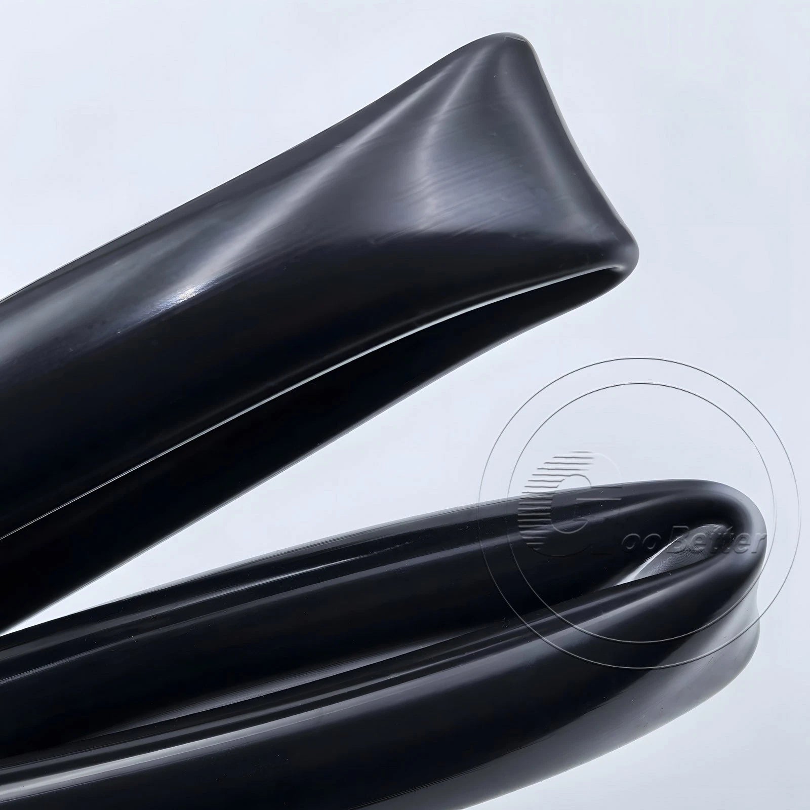 Black Silicone Rubber Tube – ID 0.5–60mm × OD 1–68mm Flexible Hose Pipe