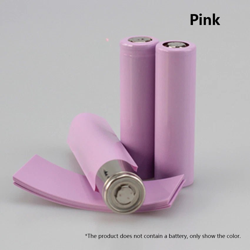 26650 Battery Heat Shrink Tubing — 27mm Dia, 43mm Flat Width, 13 Colors - HomeDIYer