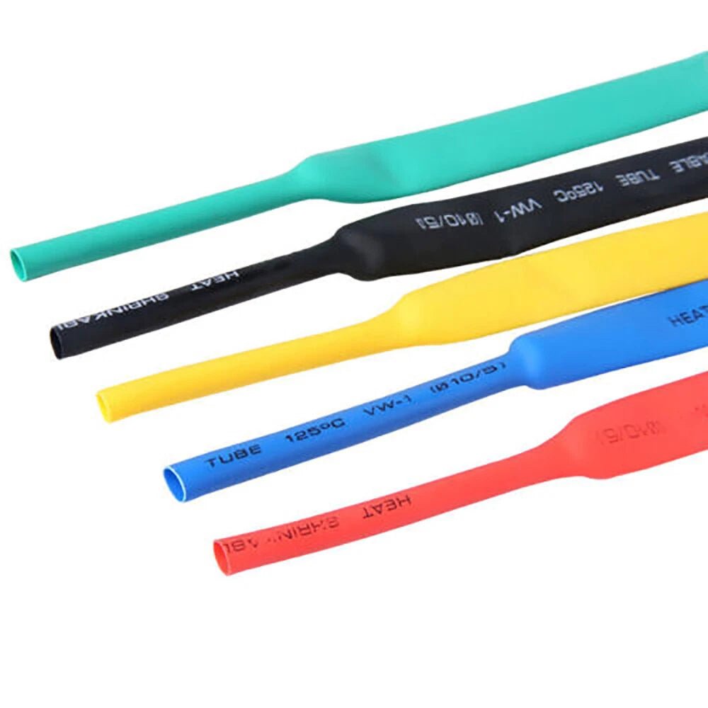Heat Shrink Tubing 2:1 3:1 4:1 — Electrical Wire Sleeving, Multiple Sizes & Colors - HomeDIYer