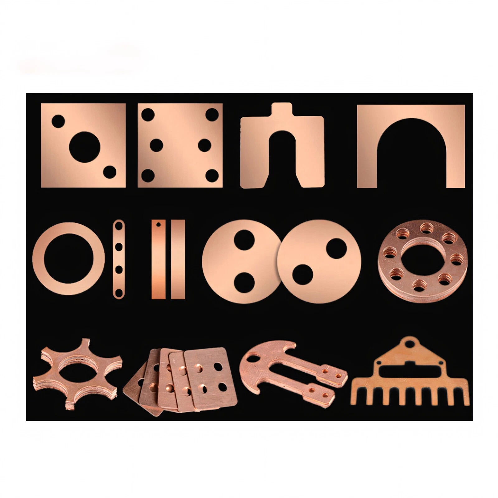 99.9% Copper Sheet Roll Metal Foil Plate 0.07mm-0.2mm Thick, 5mm-300mm Width