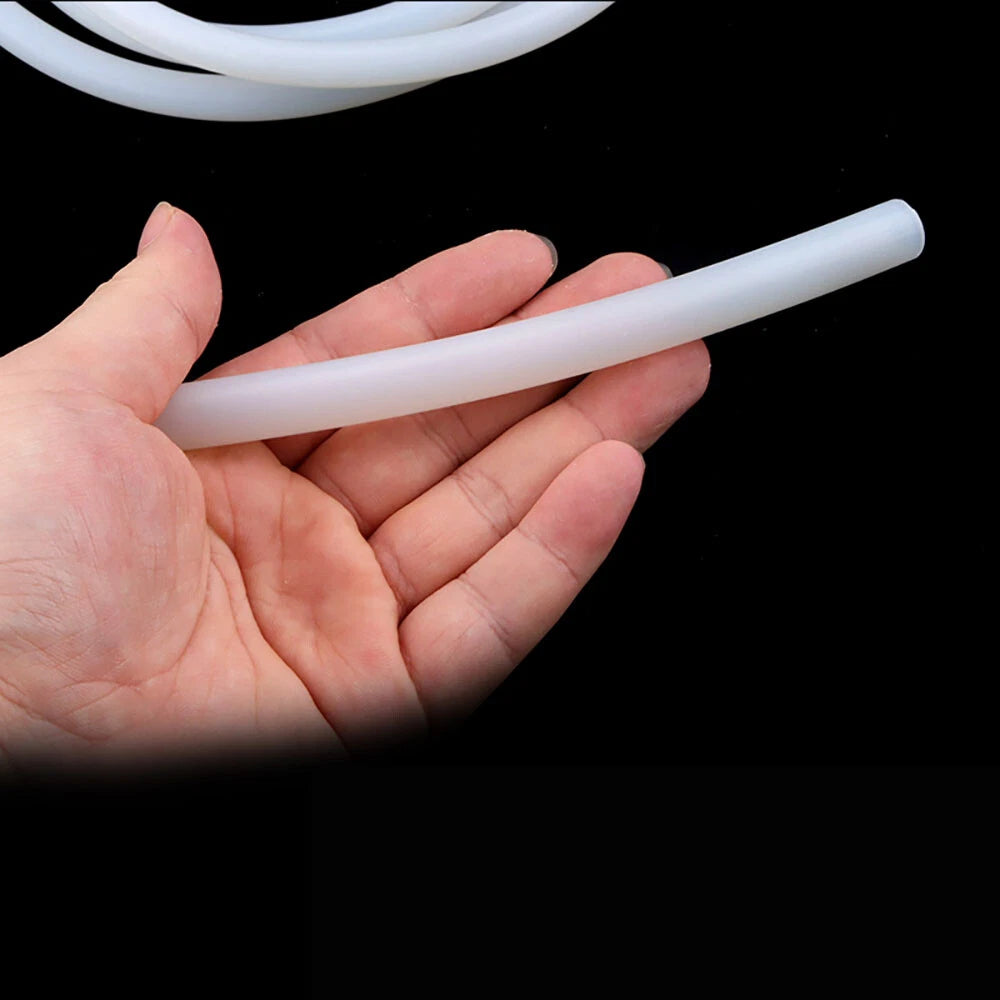 Food Grade Clear Silicone Tube — Odorless Flexible Rubber Hose for Milk, Beer & Water