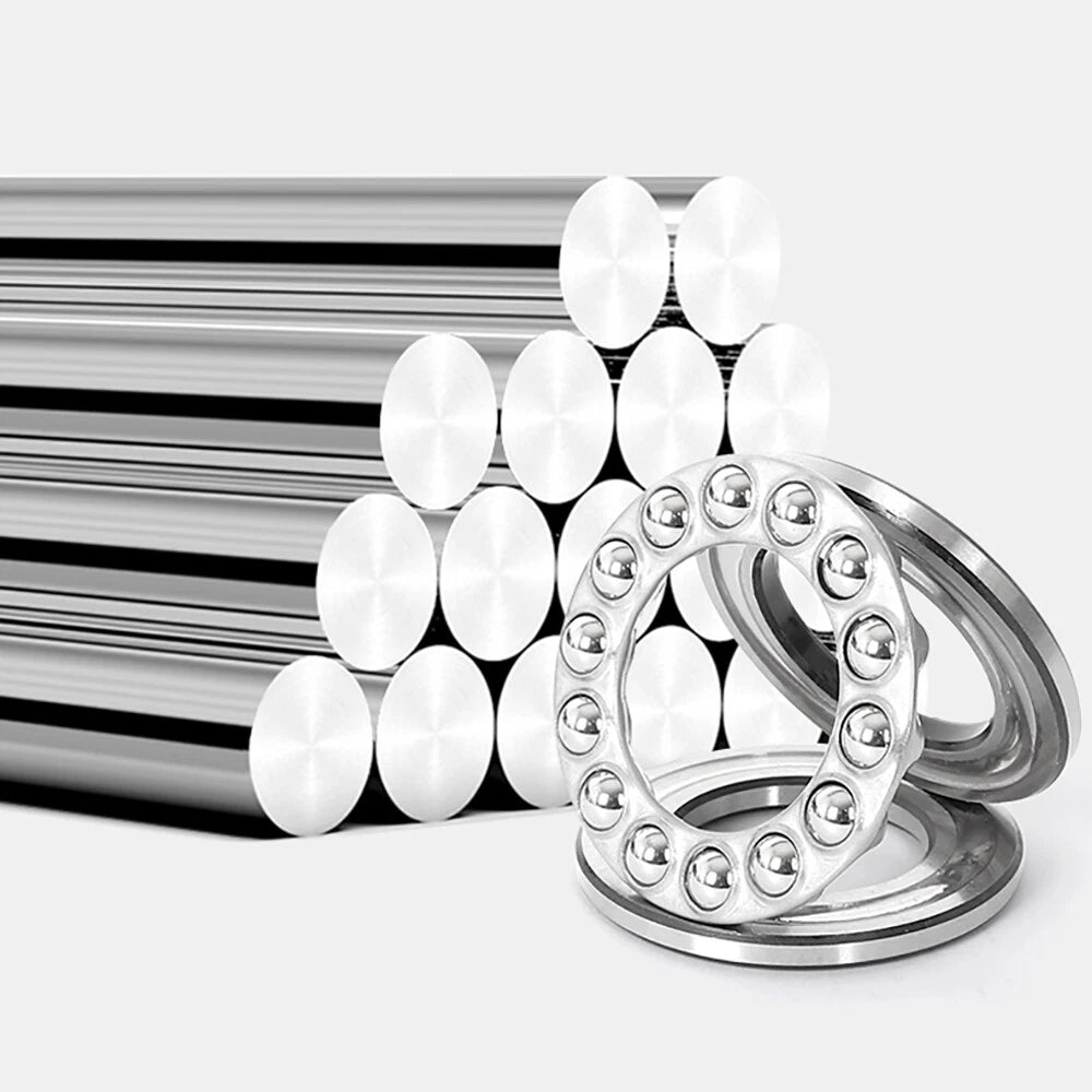 Single Direction 51100 ~ 51311 Axial Thrust Ball Bearings, Hole Dia. 10 ~ 140mm
