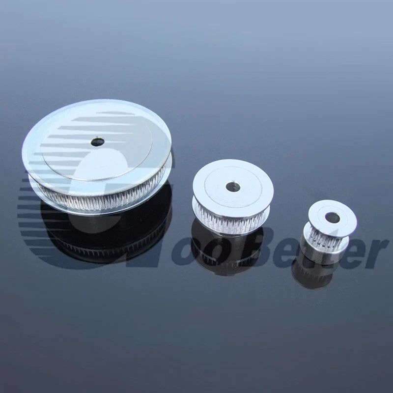 GT2 Timing Pulley Belt 2mm Pitch 16 - 60 Tooth Bore 3.17mm - 12mm for CNC Motor