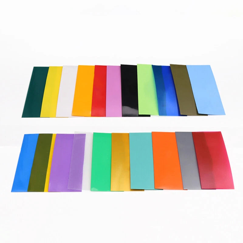 PVC Heat Shrink Tubing for RC Battery & 18650 Cells — 7mm to 120mm, Multicolor