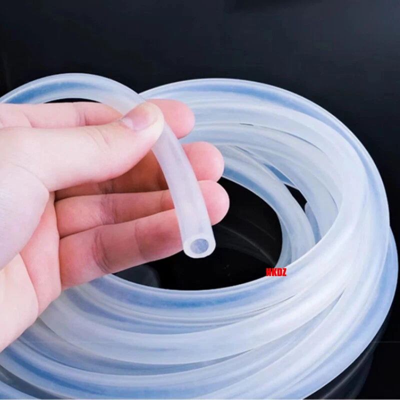 OD 4mm~44mm Food Grade Clear Silicone Rubber Soft Tube Water Milk Beer Hose Pipe