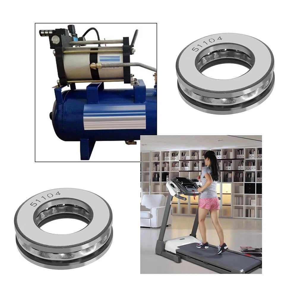 Single Direction 51100 ~ 51311 Axial Thrust Ball Bearings, Hole Dia. 10 ~ 140mm